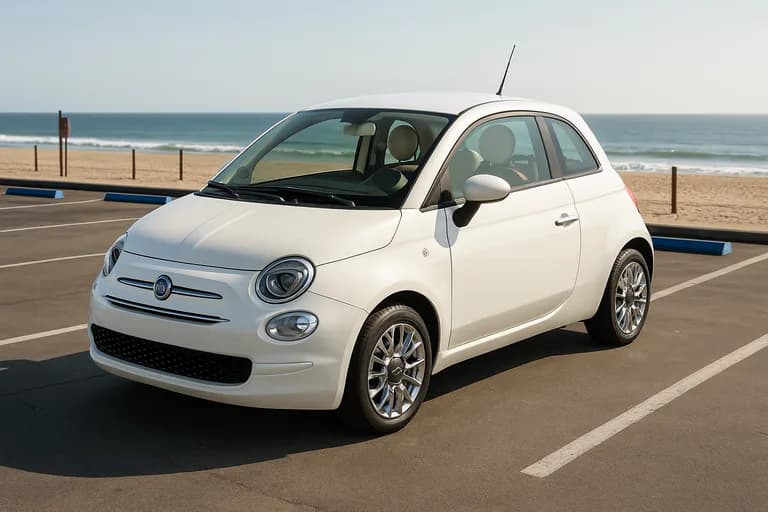 Fiat 500 lejebil fra EspaRent på Gran Canaria
